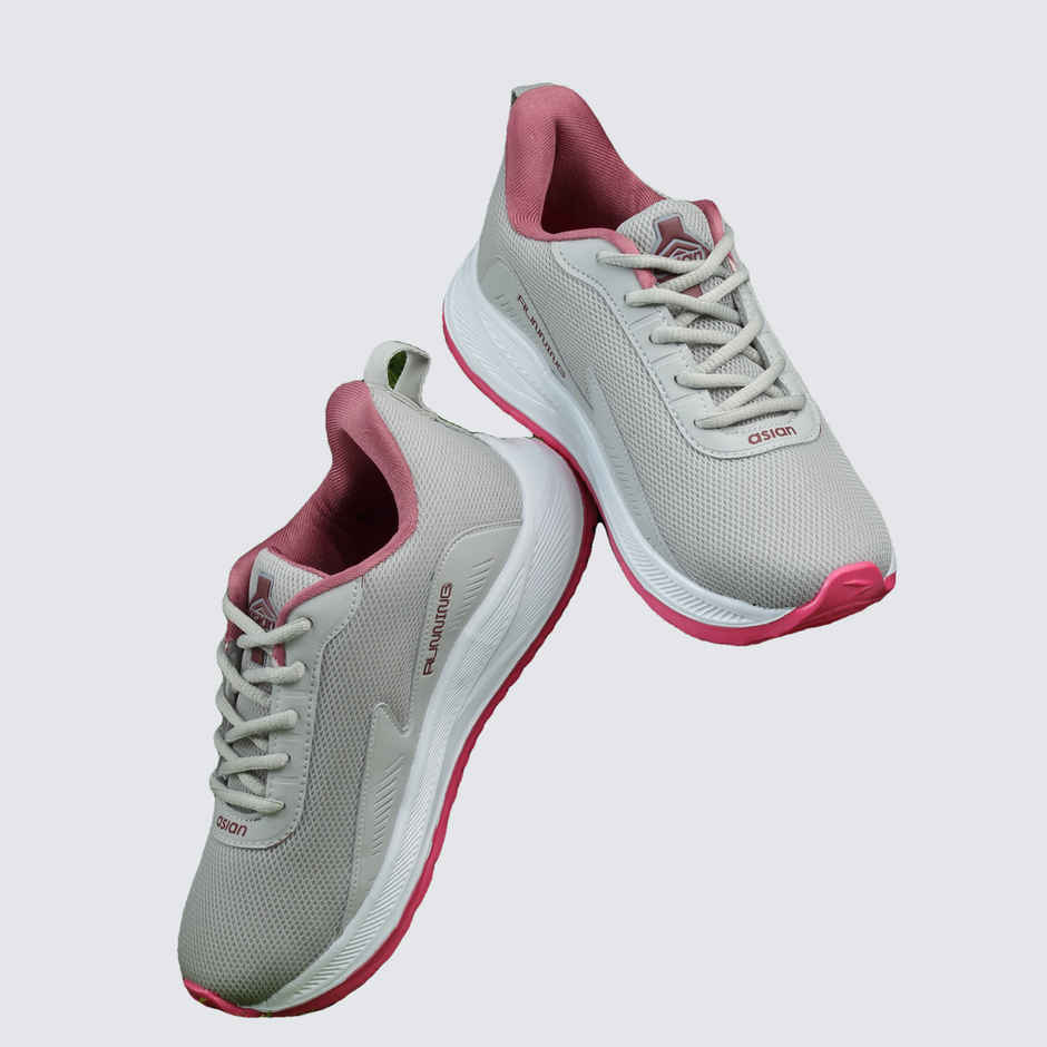 Asian Firefly-09 Women Grey Mauve Sports Shoes (Size-5)