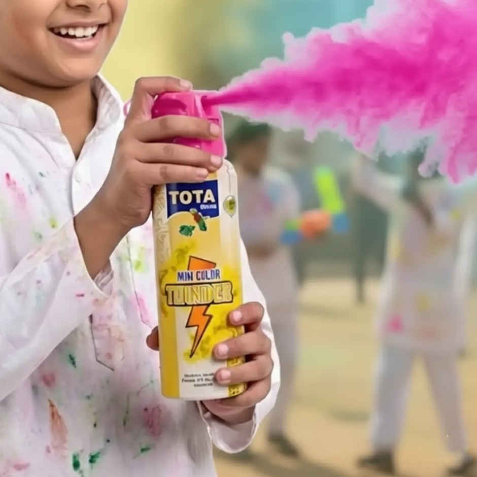 Mini Thunder Pink  | Cylinder Spray | Tota