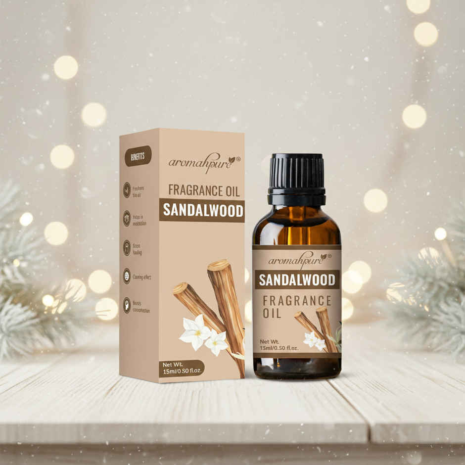 Aromahpure Fragrance Oil | Sandalwood Aroma Oil for Home Fragrance