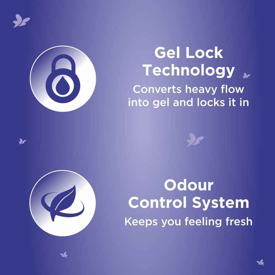 Stayfree Ultra Dry Max Sanitary Pads | XXL | 42 pcs