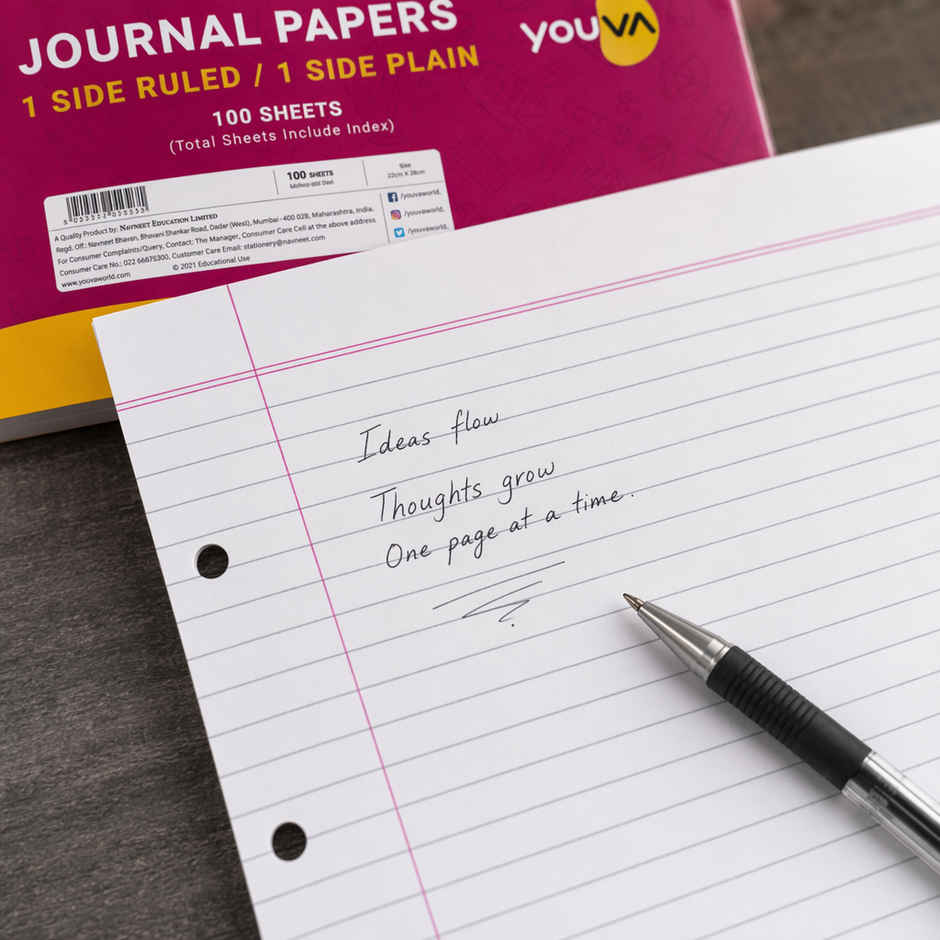 Youva Journal Papers - Smooth and Durable | White