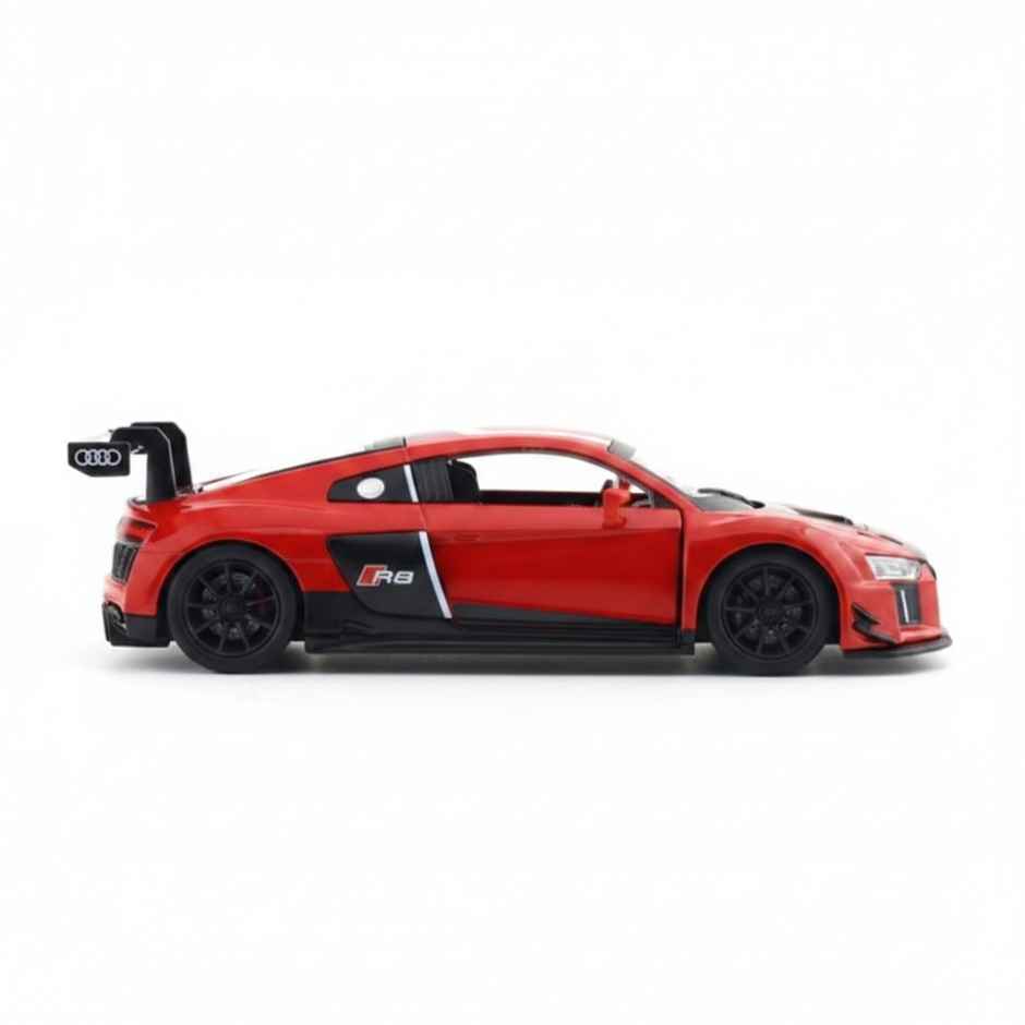 MSZ Licensed Audi R8 LMS Diecast Model Car Red 1:24 Scale Collectible Toy