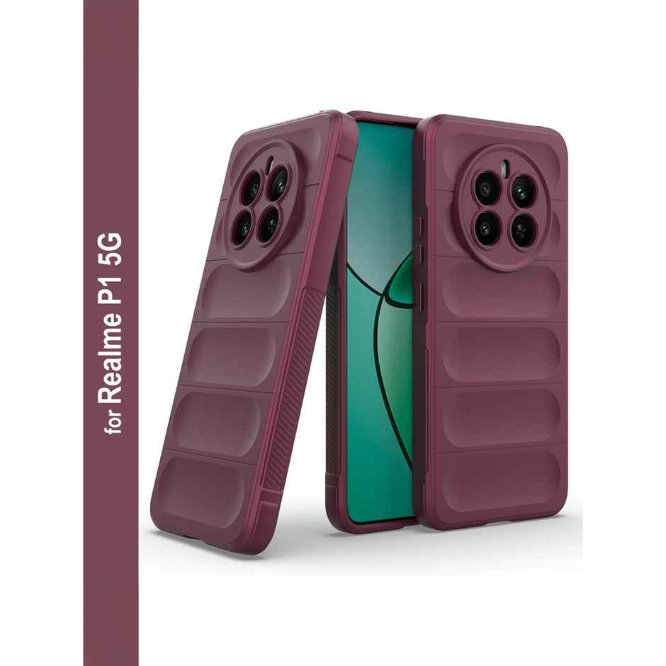 Zapcase Back Cover for Realme P1 5G | Magic-Plum