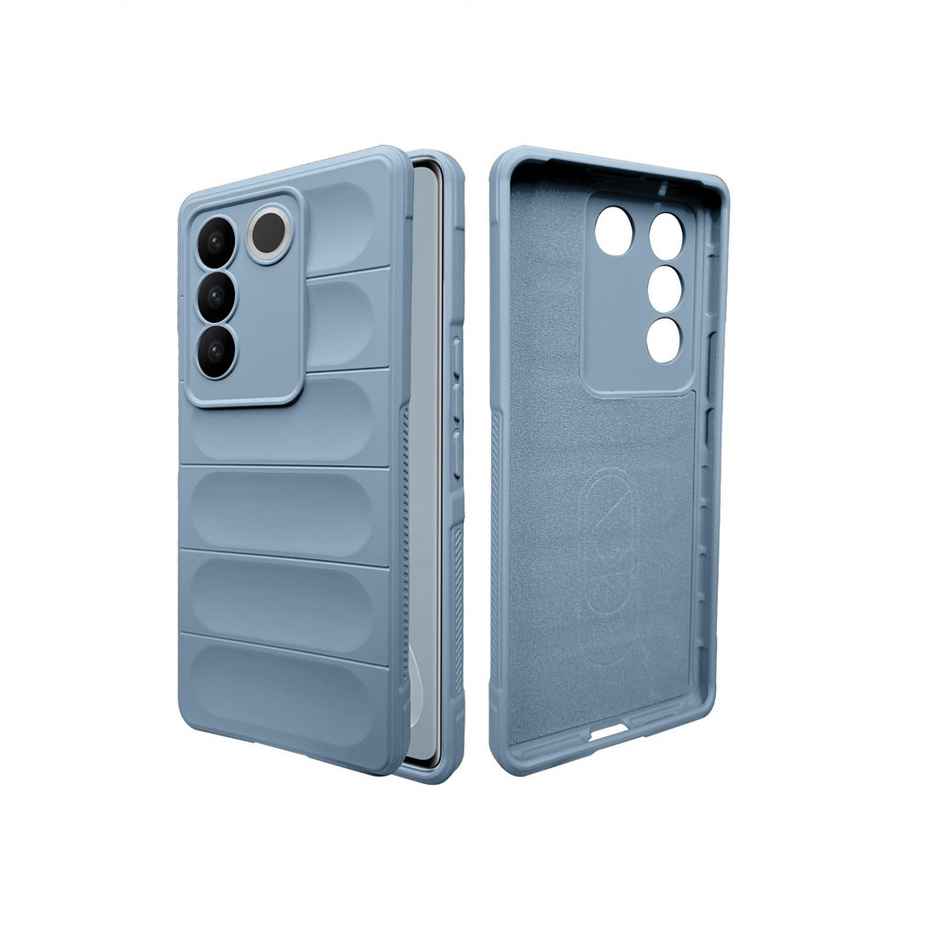 Artistque Case For Vivo V27 / V27 Pro 5g | Liquid Stripe Back Cover Silicone