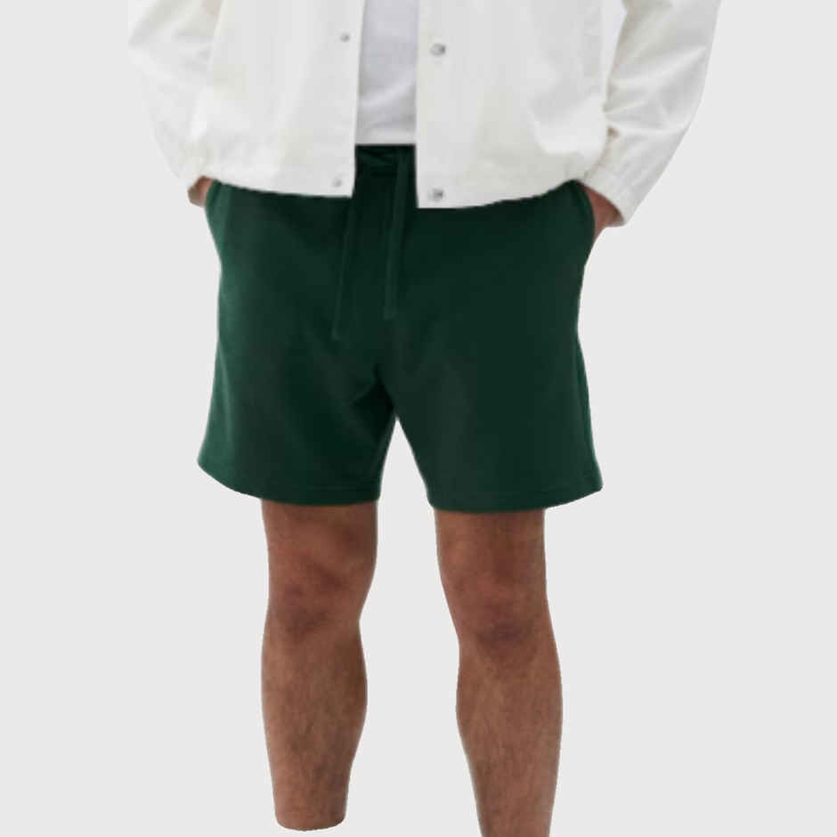 EQL Men's Pure Cotton Shorts | Olive - XXL