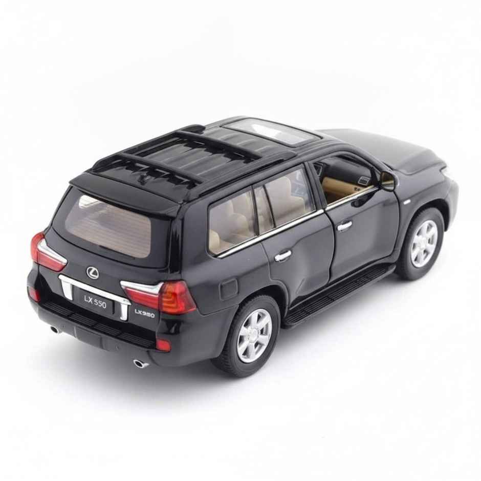 MSZ Licensed 1:32 Lexus LX570 Black Die-cast Vehicle