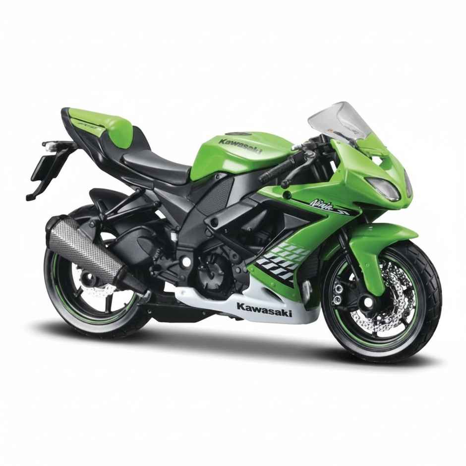 Maisto Licensed 1:18 Kawasaki Ninja Zx 10R Bike