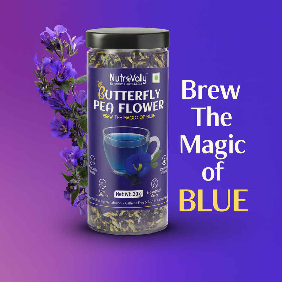 NutroVally Butterfly Blue Pea Flower Tea