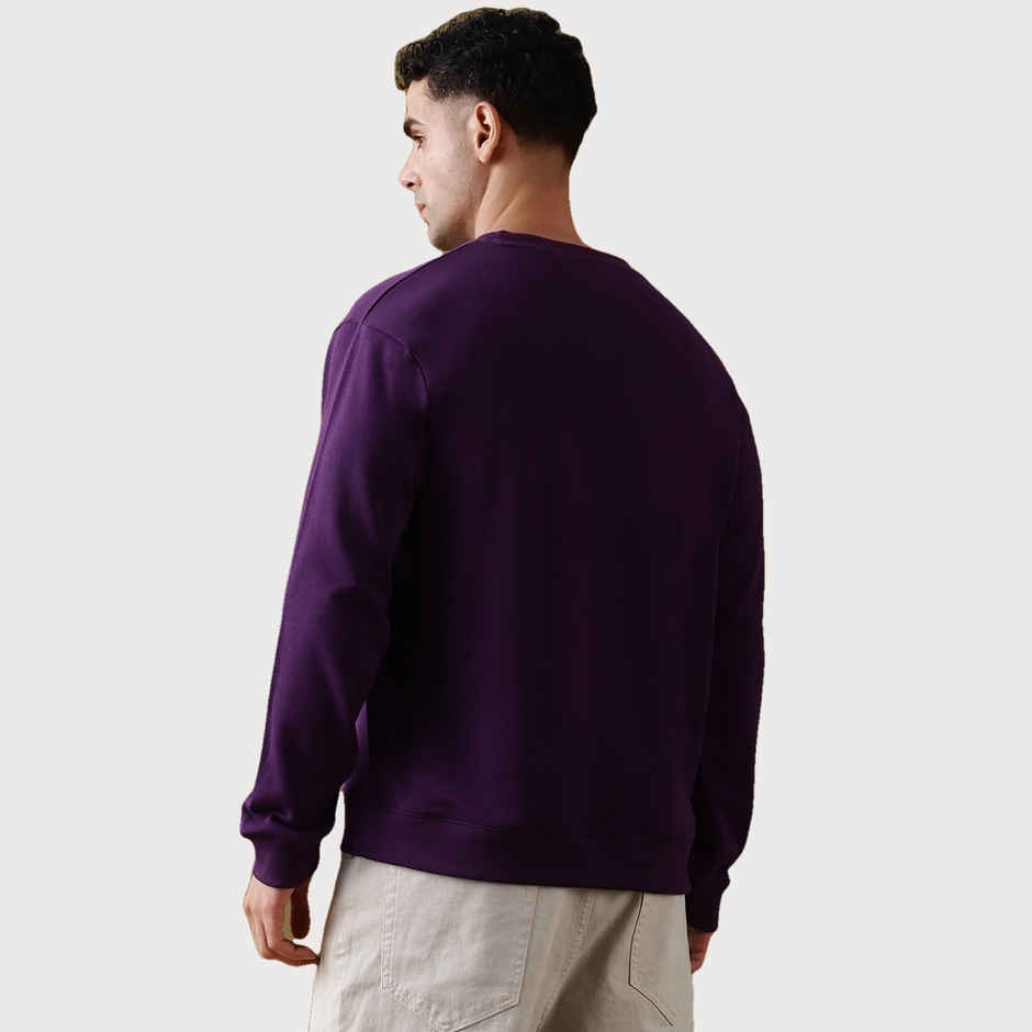 Dillinger Men's Pure Cotton Oversized T-shirt | Lavender - L