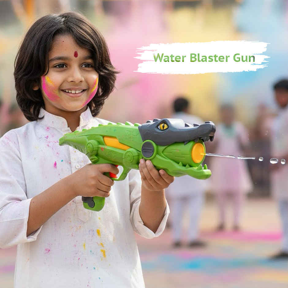 Storio Manual Water Gun High Pressure Water Blaster Toy for Kids | Festival Splash