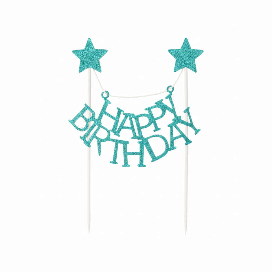 Happy Birthday Cake Topper | Cake Decor Accessory | Propcon