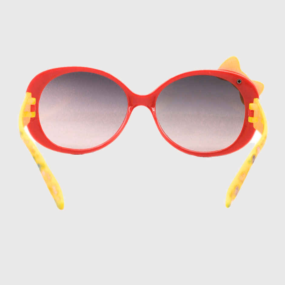 Se7en Unisex Plastic Oval Sunglasses | Smoke - One Size