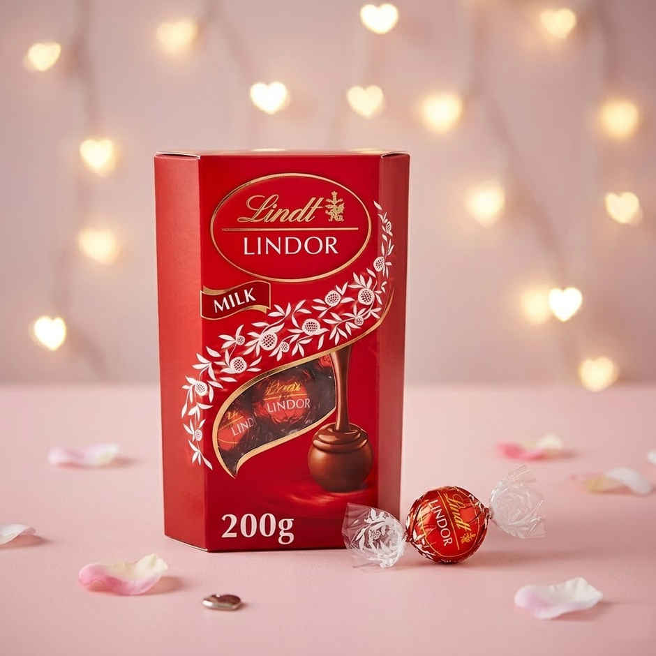 Lindt Exotic Milk Cornet Chocolate | Premium Chocolate