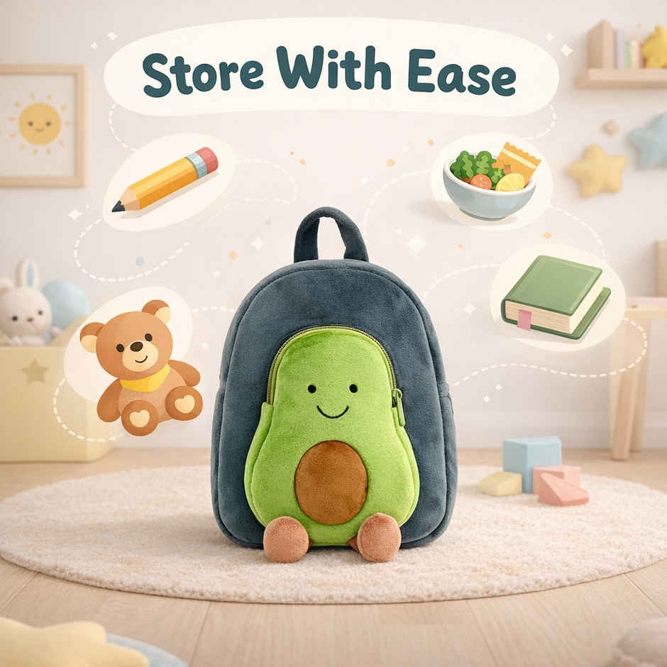 Kidara Cute Avocado Kids Backpack Toddler Bag
