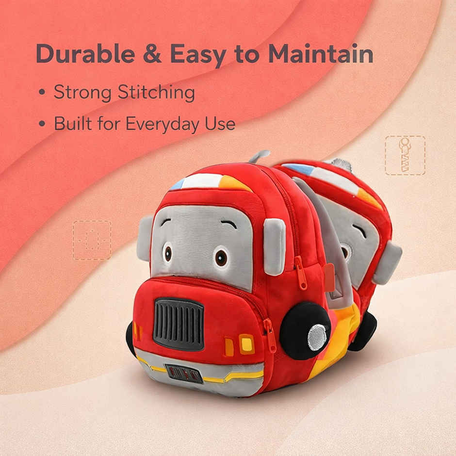 Kidara Fire Brigade Toddler Backpack Multicolor