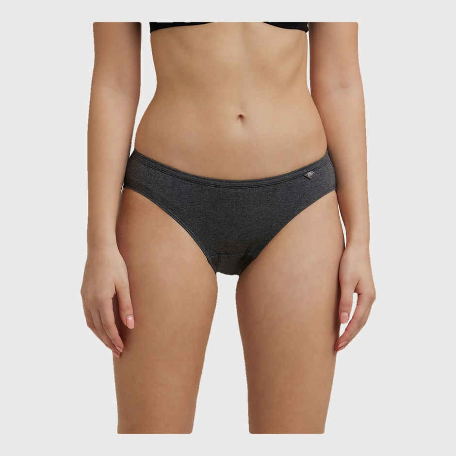 Jockey 1410 Women's Medium Coverage Super Combed Cotton Underwear Bikini (PO3, Assorted) Panty