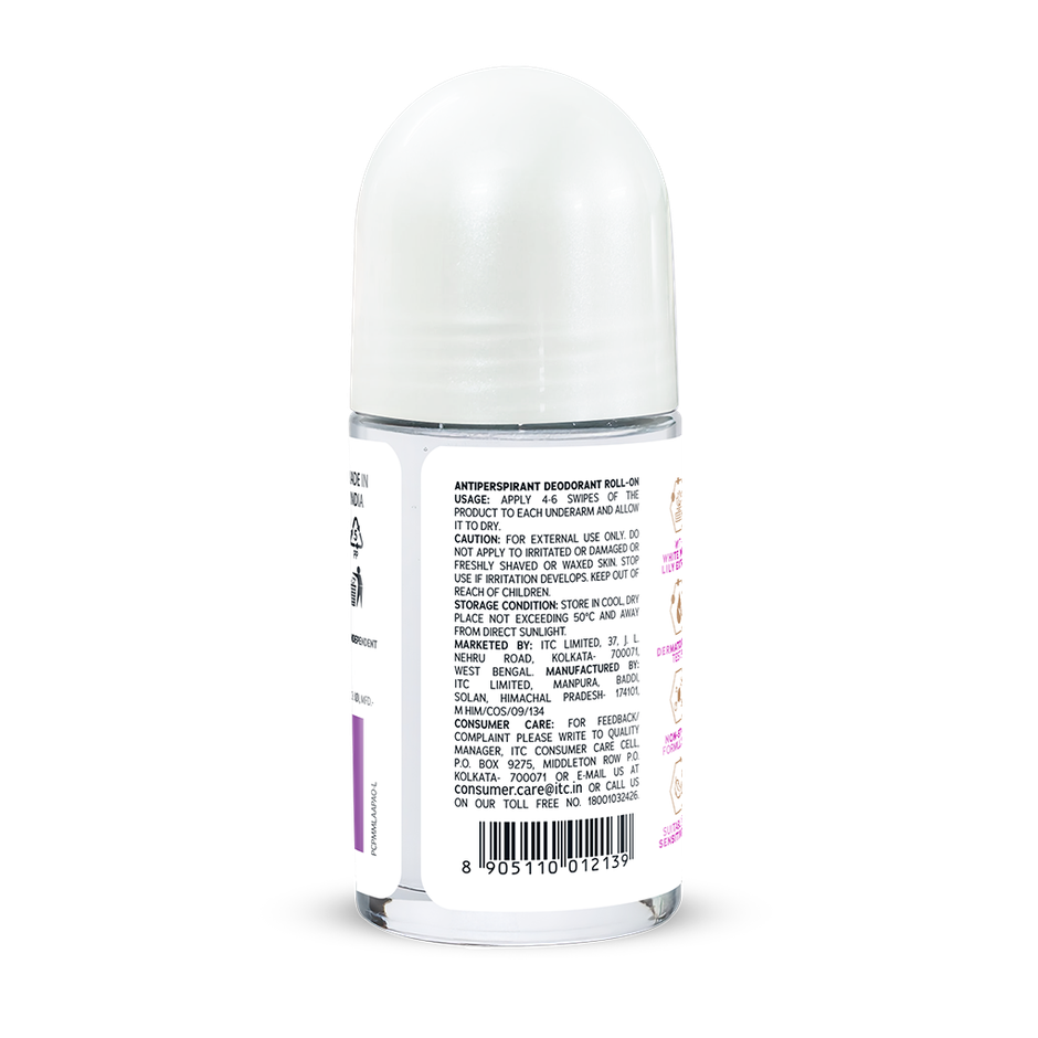 Engage Radiant Glow Underarm Roll-On Women | Instant Skin Brightening | 72hr Protection