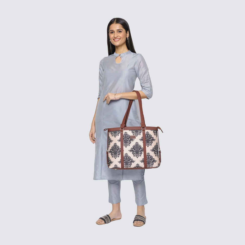 ZOUK Mughal Motif Women's Office Bag