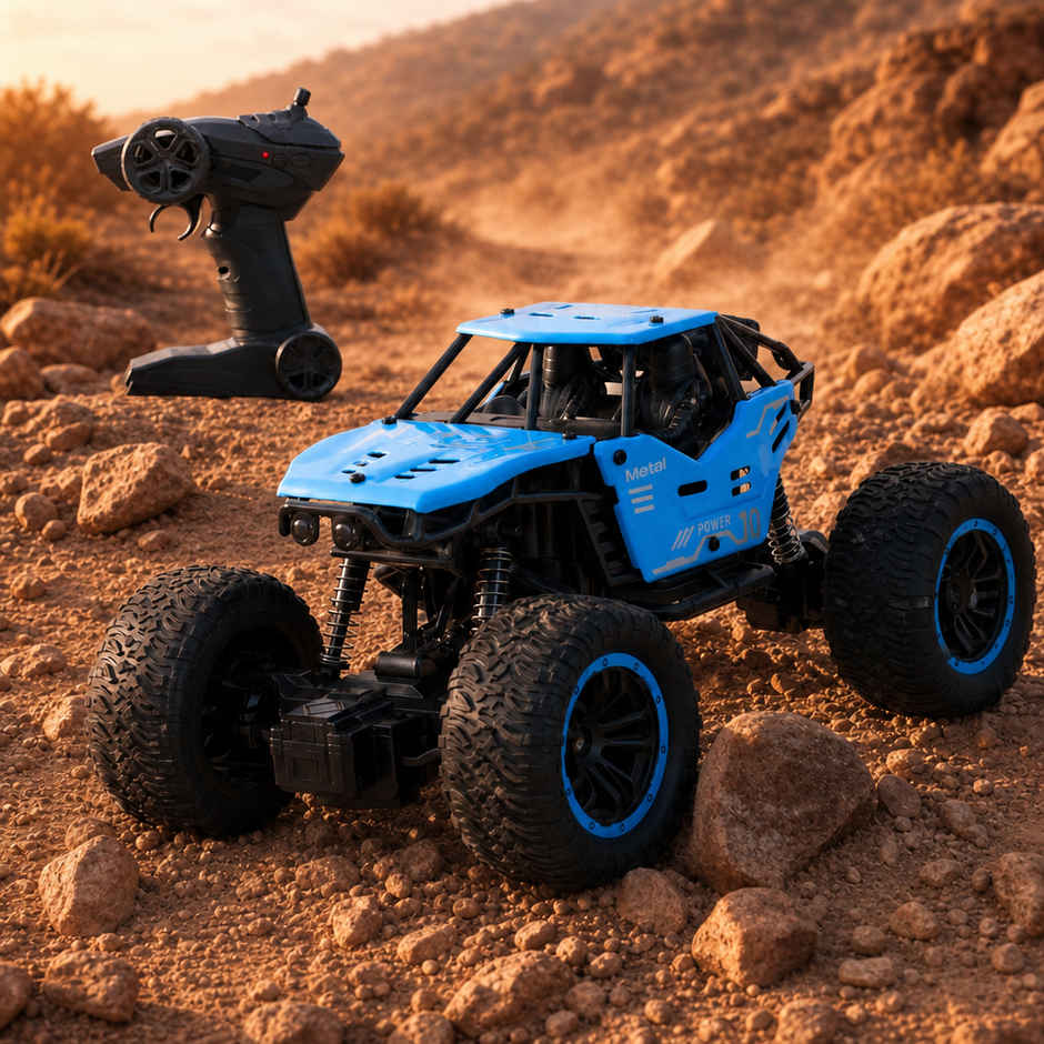 Race n Roll 2.4G Remote Control Rock Crawler Blue