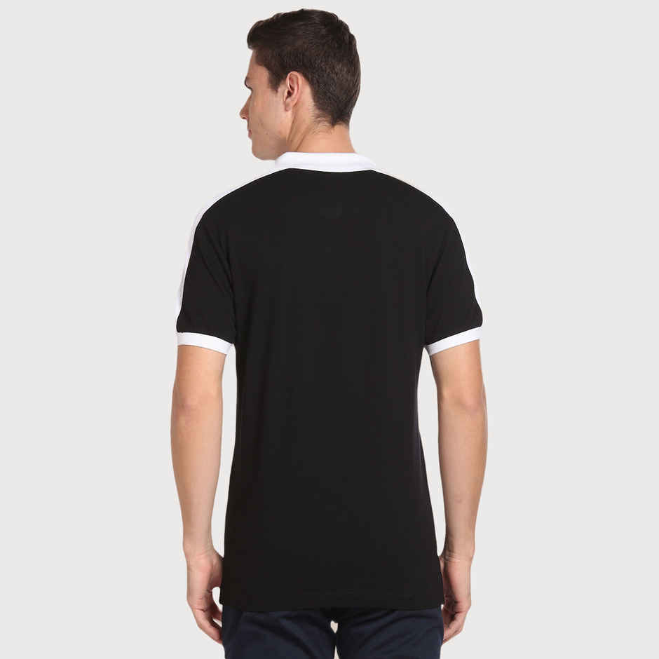 U.S. Polo Assn. Men's Solid Polo Shirt | Black - M