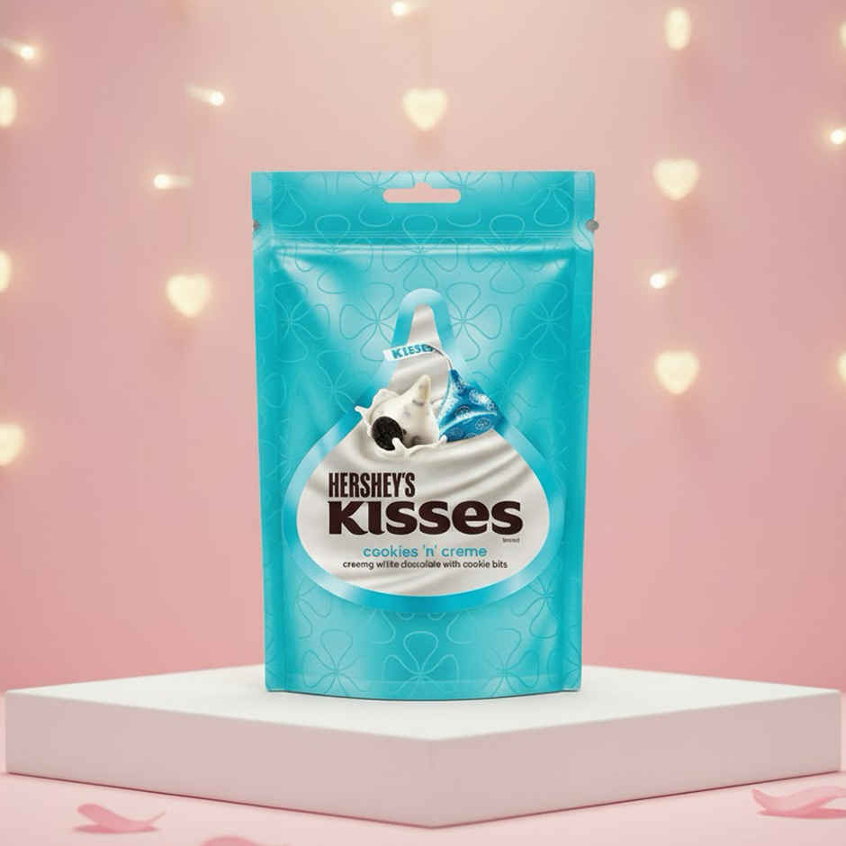 Hershey'S Kisses Cookies 'N' Cream Chocolate Share Bag Combo