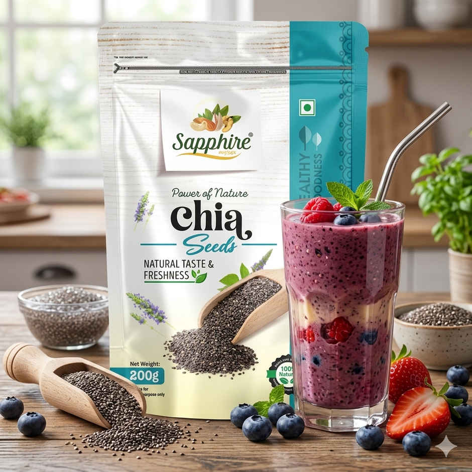 Sapphire chia seeds