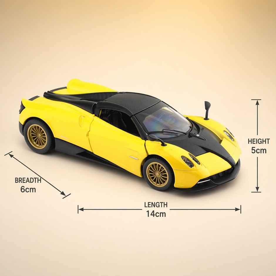 MSZ Licensed 1:32 Pagani Huayra Roadster Die-cast Vehicle