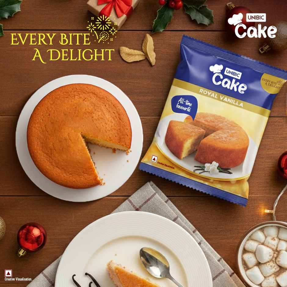 UNIBIC Cake- Royal Vanilla