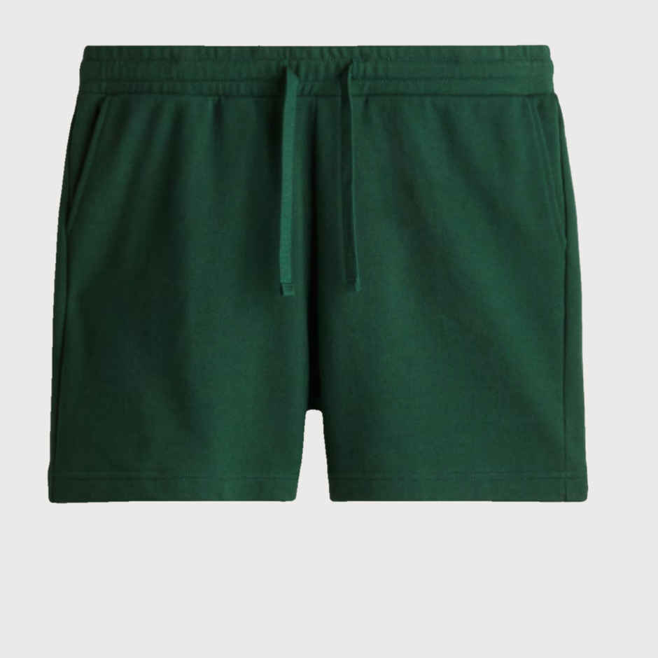 EQL Men's Pure Cotton Shorts | Olive - XXL