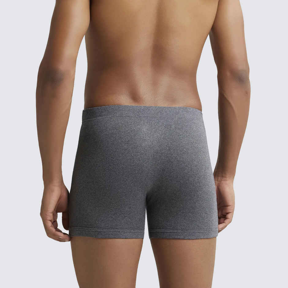 Jockey 8008 Men's Cotton Rib Underwear Solid Trunk|Ultrasoft Waistband | -XXL