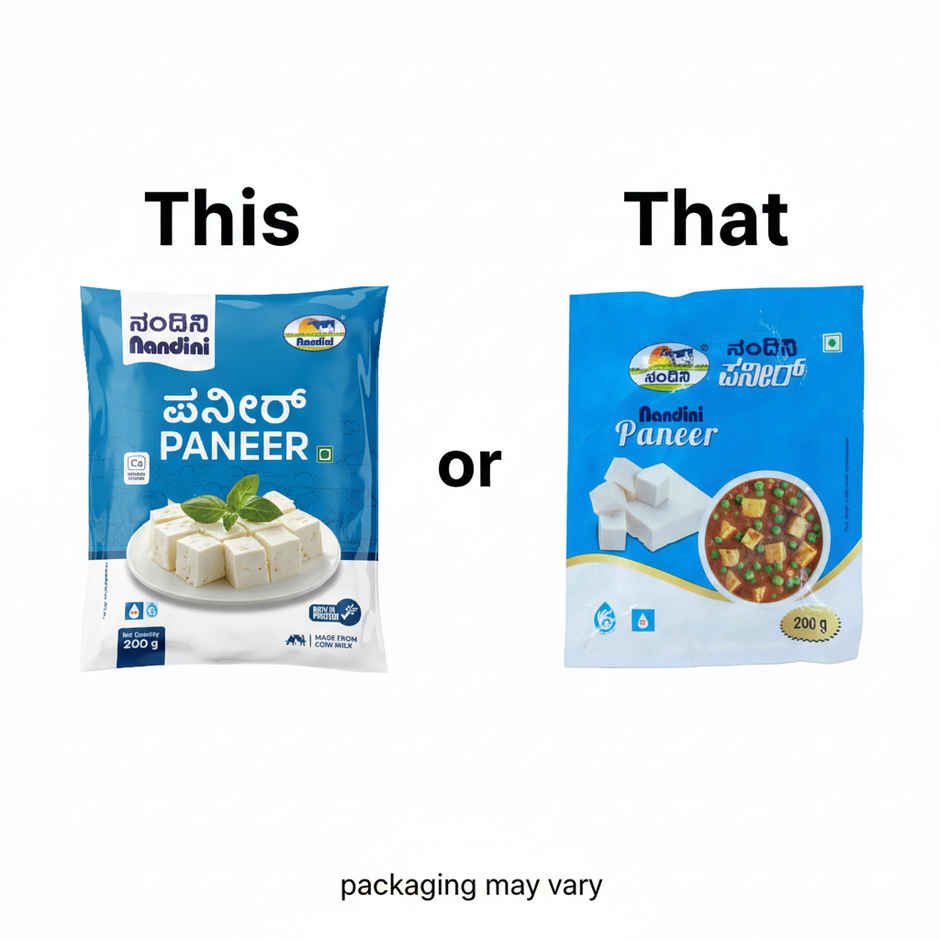 Nandini Fresh Paneer (Pouch)