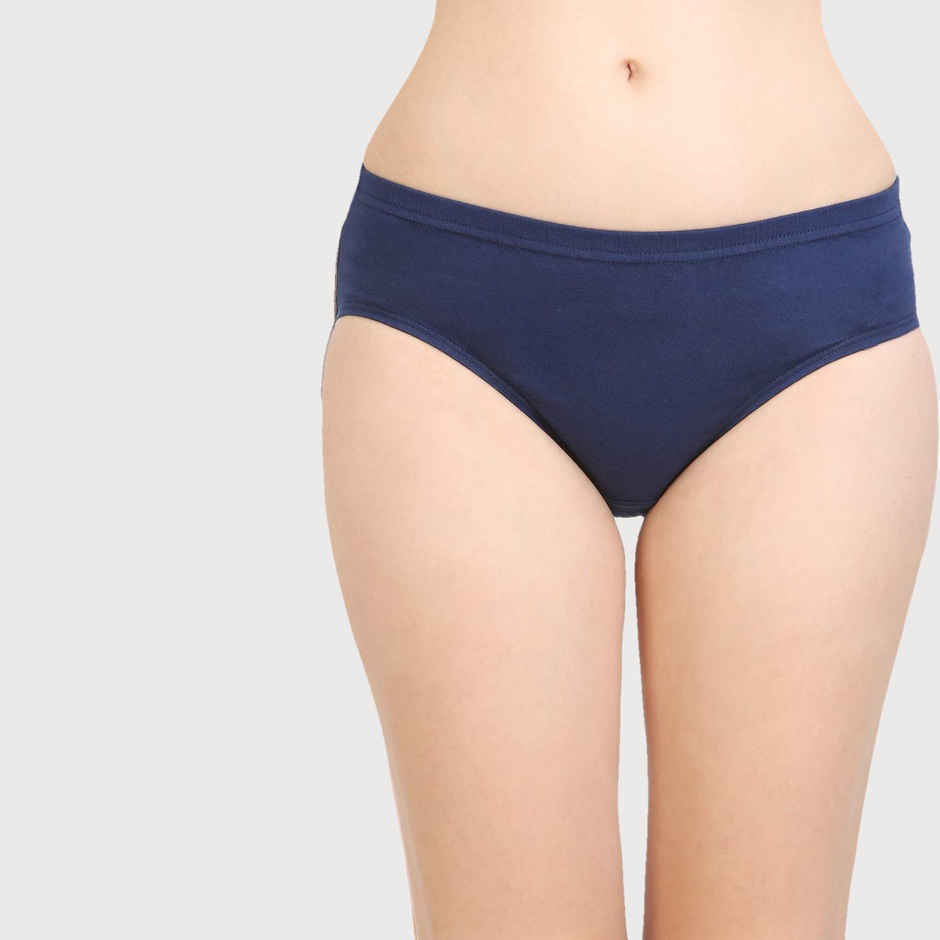Bodycare Women Panty Plain Classic 100% Cotton Mid Rise | Assorted - M