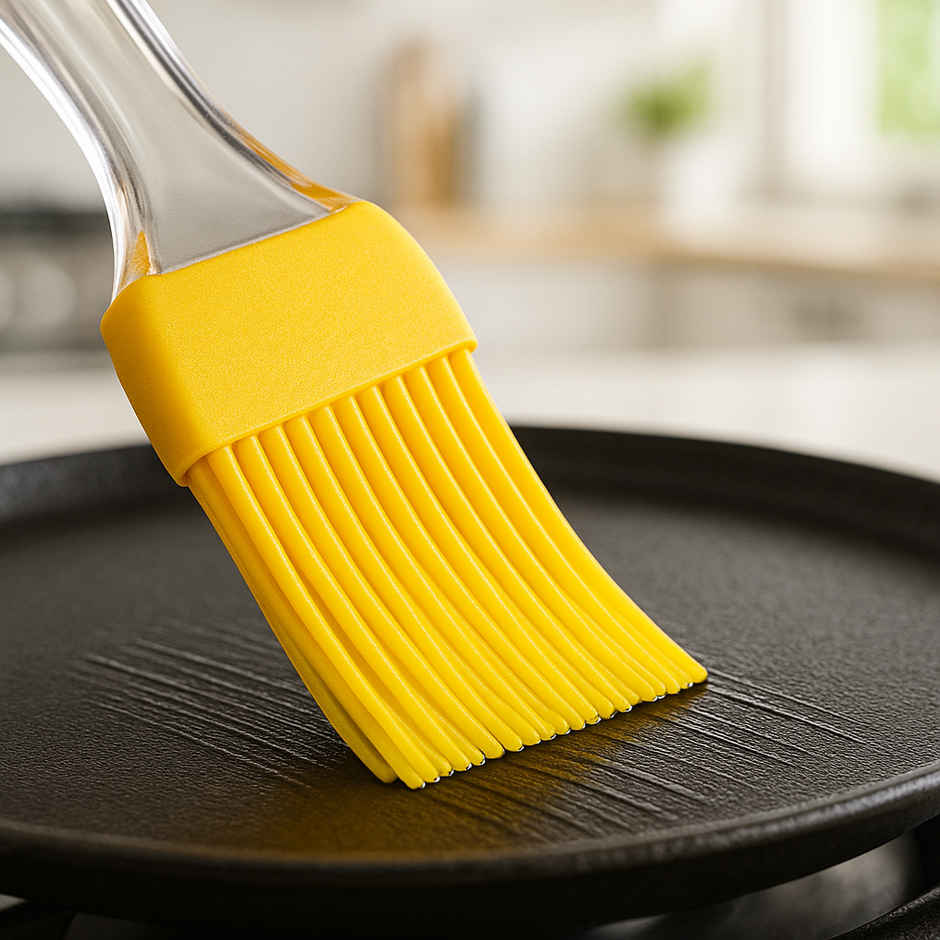 DALUCI Silicone Oil Brush Set 20cm Heat Resistant Cooking and Baking Brush