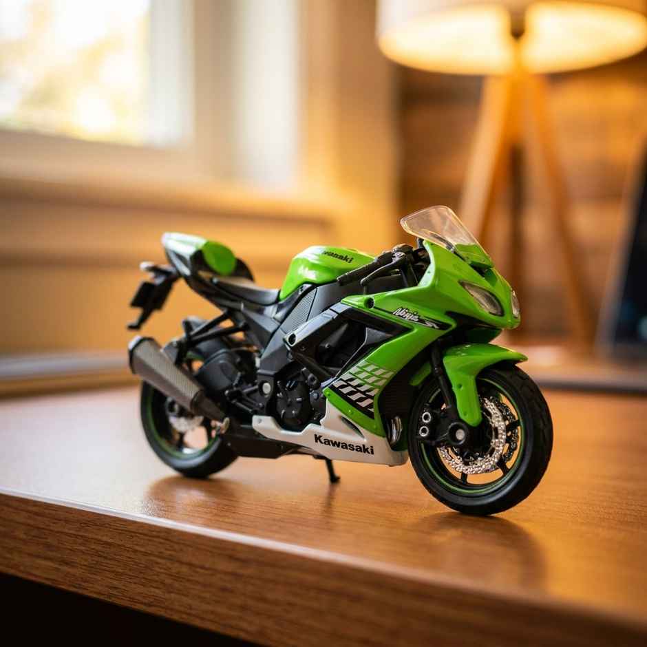 Maisto Licensed 1:18 Kawasaki Ninja Zx 10R Bike