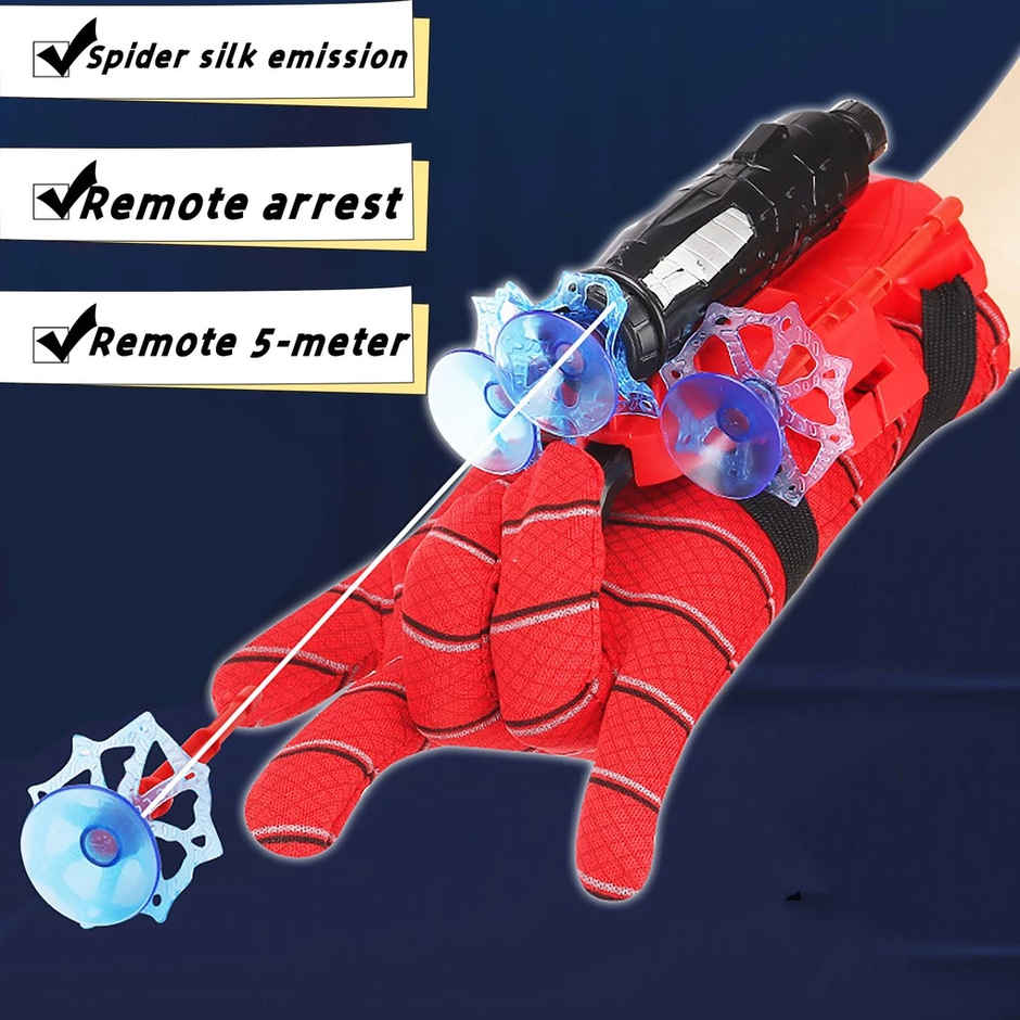 Fablue Spider Web Shooters Toy For Kids - Hero Launcher Wrist Toy Set