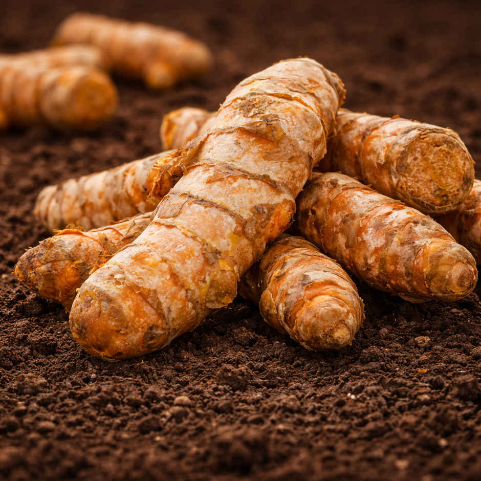 Organically Grown Raw Turmeric