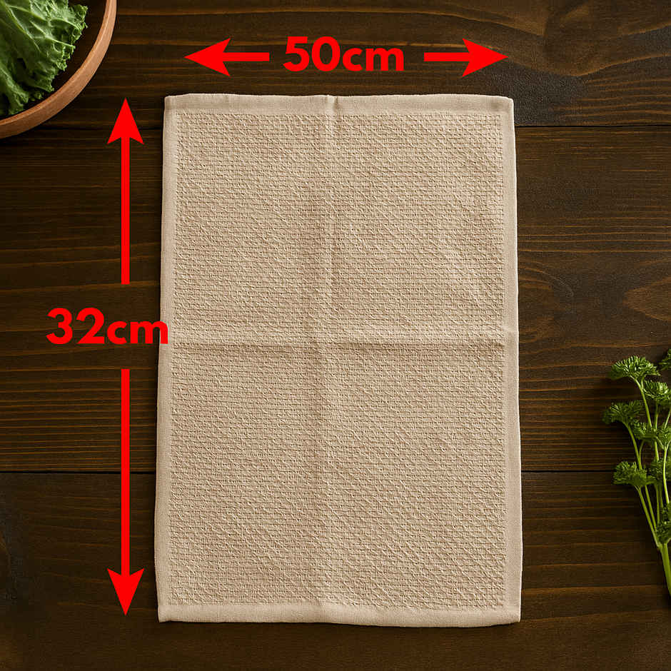 HD Creations Terry Kitchen Towel Set | Assorted - 32 x 54cm | Pack of 2