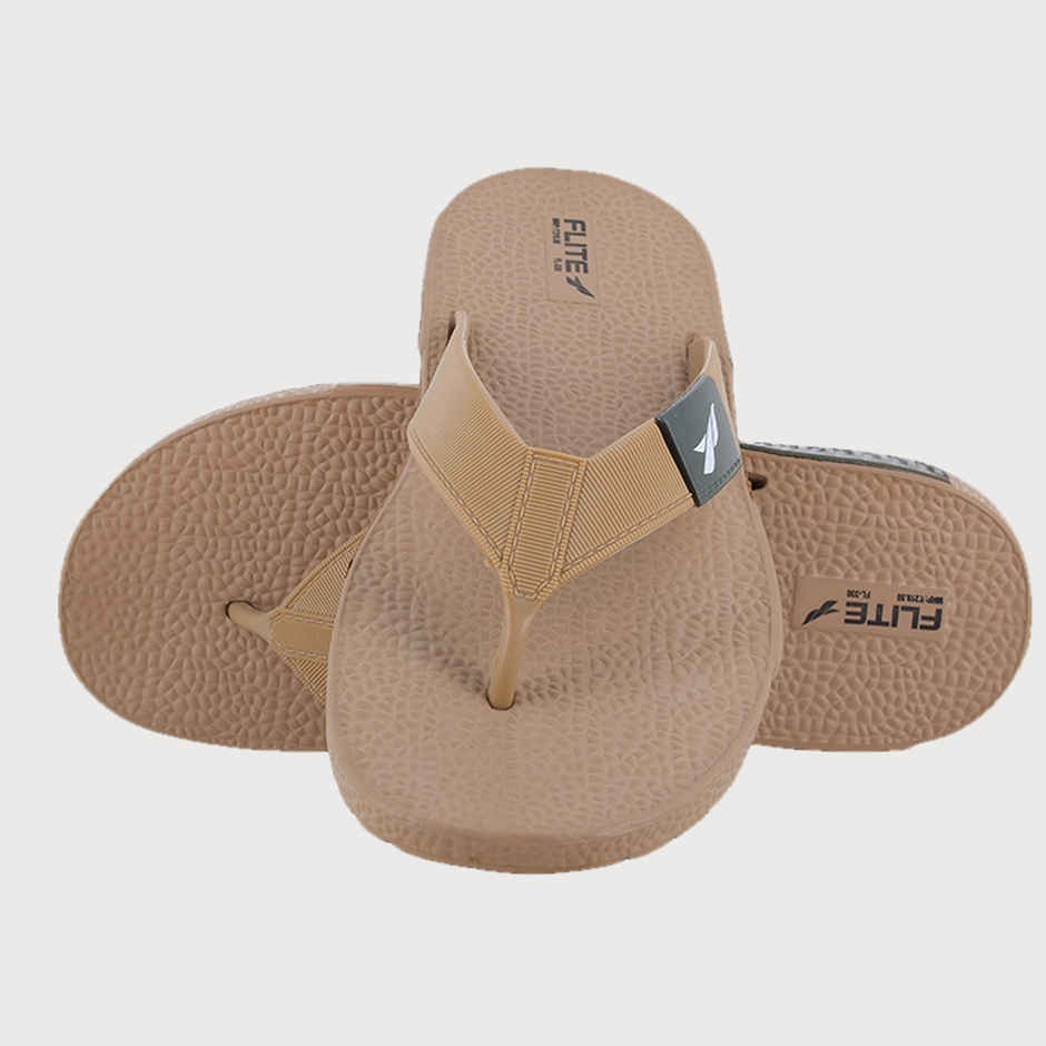 Flite Slippers FL-330 Khaki Olive For Men | 7 UK