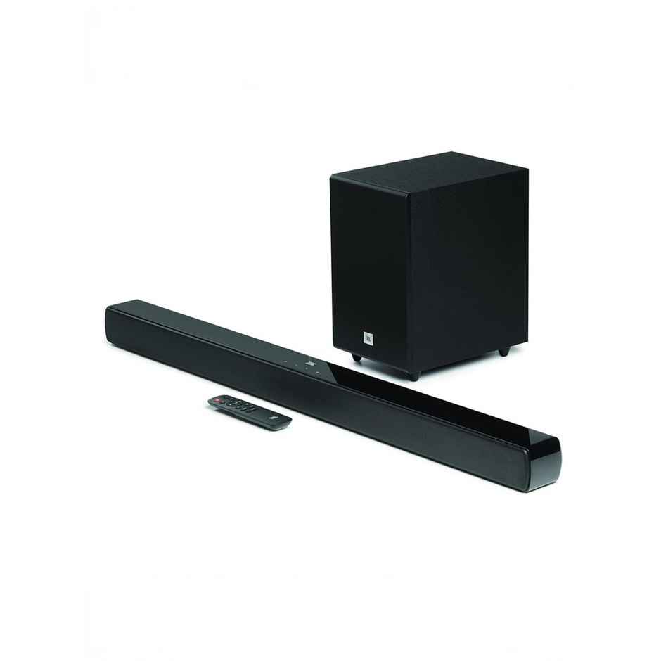 JBL Cinema SB140, Dolby Digital Soundbar with Wired Subwoofer for Extra Deep Bass (110w)