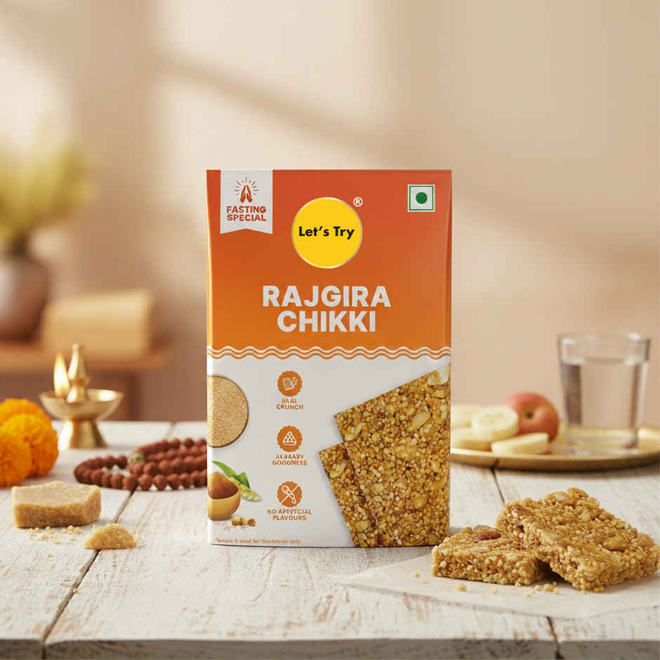 Let's Try Rajgira Chikki