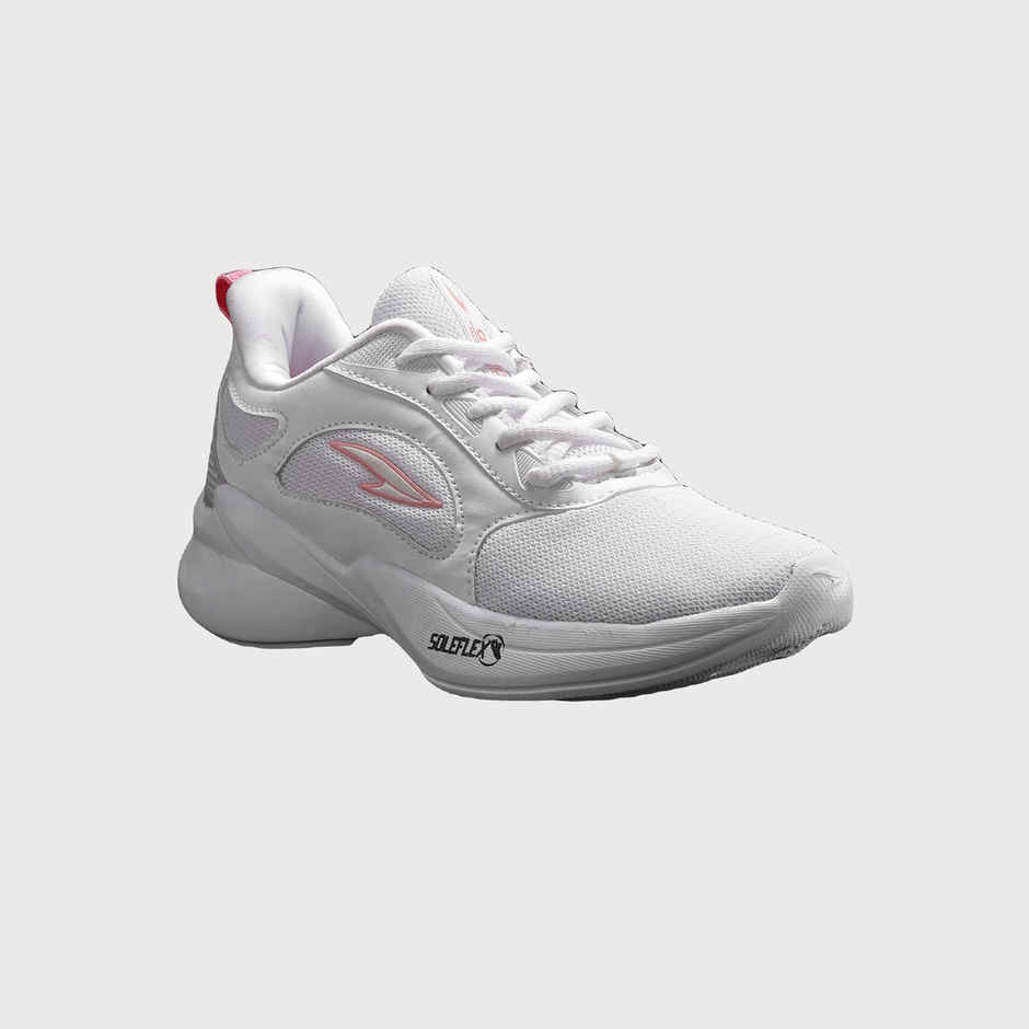 Asian Firefly-04 Women White Pink Sports Shoes (Size-6)