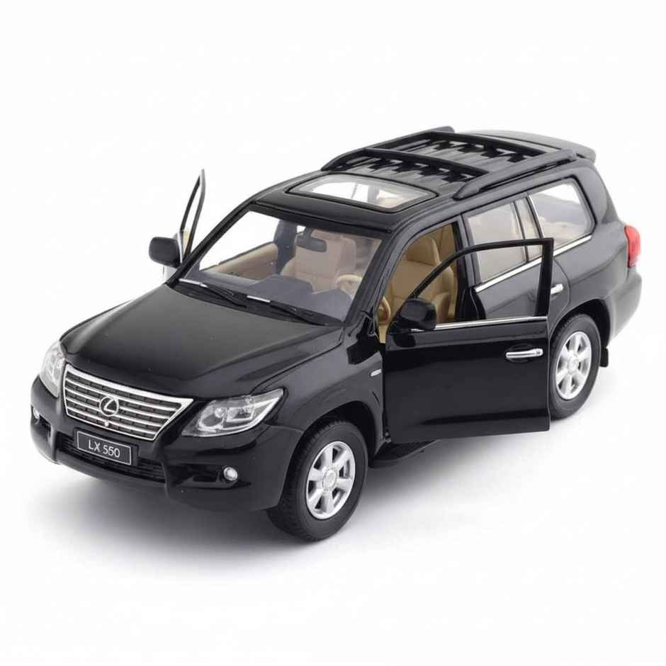 MSZ Licensed 1:32 Lexus LX570 Black Die-cast Vehicle
