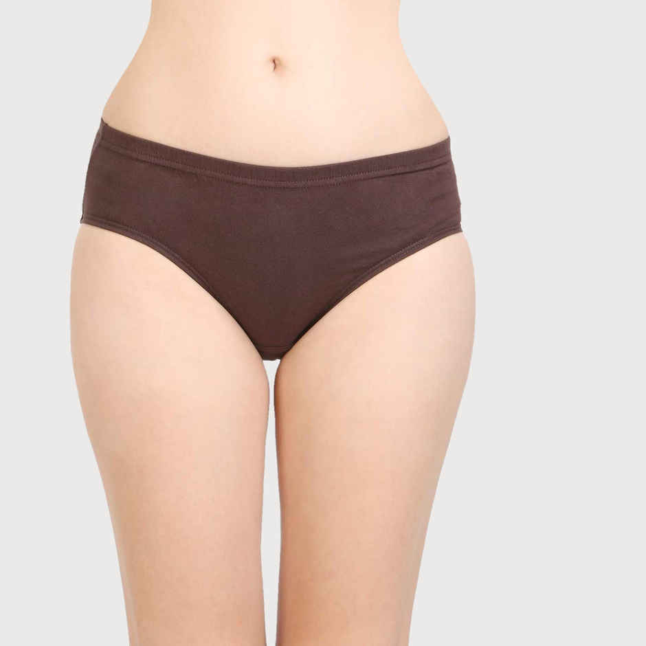Bodycare Women Panty Plain Classic 100% Cotton Mid Rise | Assorted - M