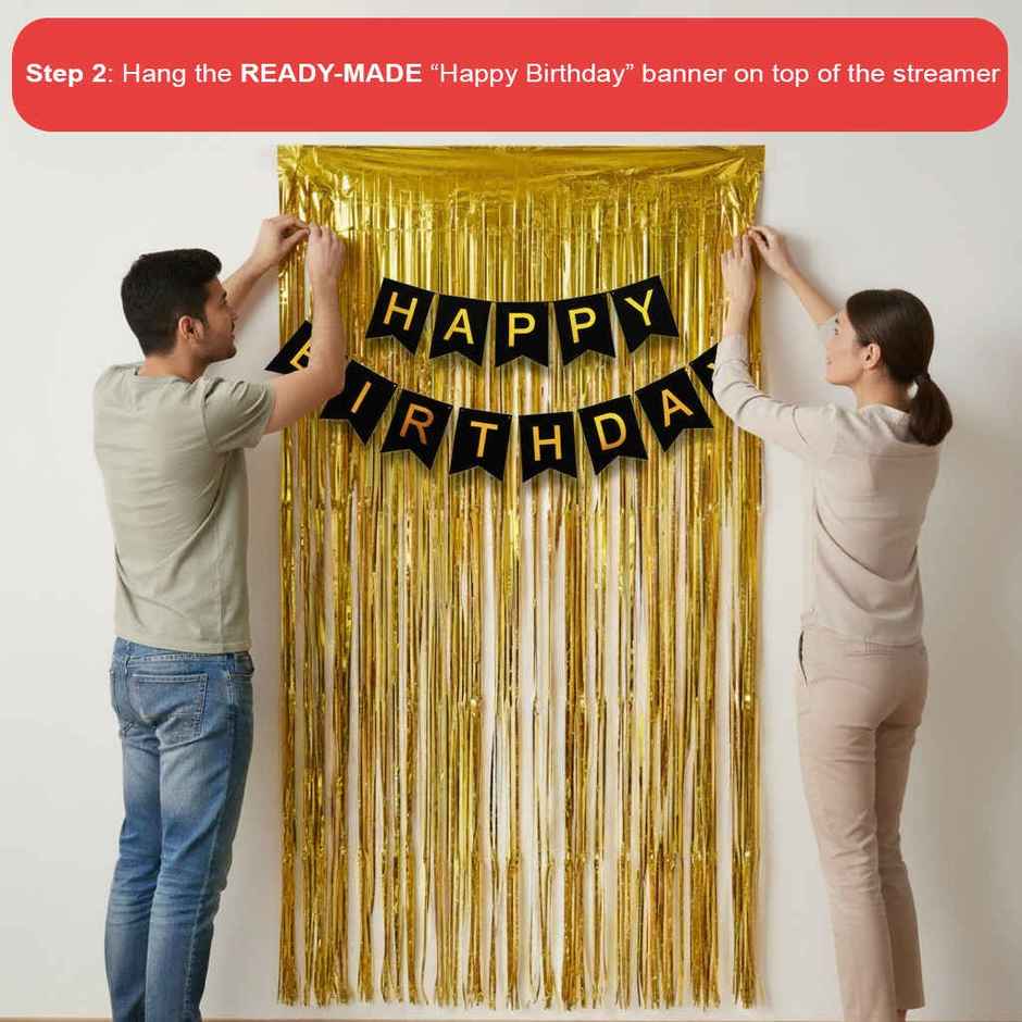 Quick Birthday Decoration Kit | Instant Decoration Quick Party Setup | Propcon