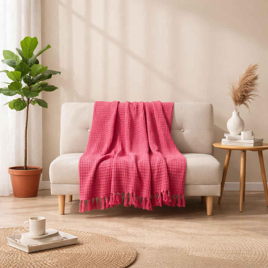 Elegant Weavers Flamingo Throw