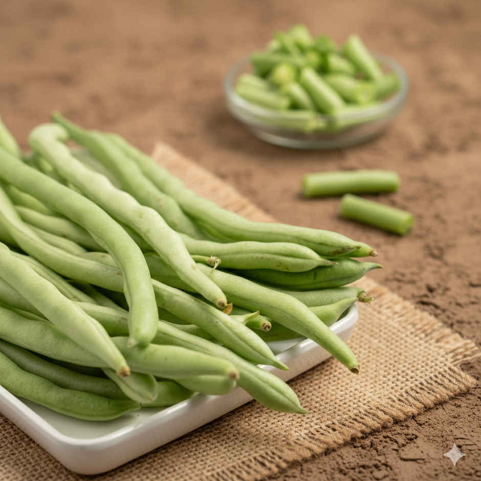 Organically Grown Beans Haricot