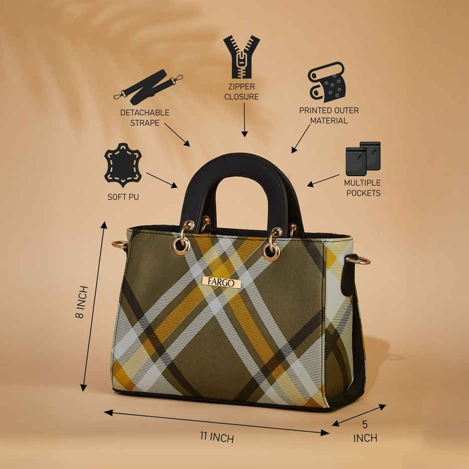 Fargo Women's Premium Handbag | Beige