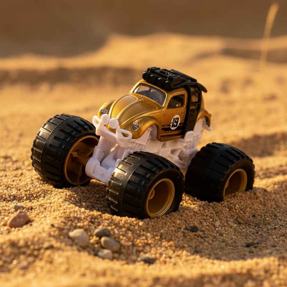 Majorette Limited Edition 9 Gold Rockerz VOLKSWAGEN Beetle Monster Truck