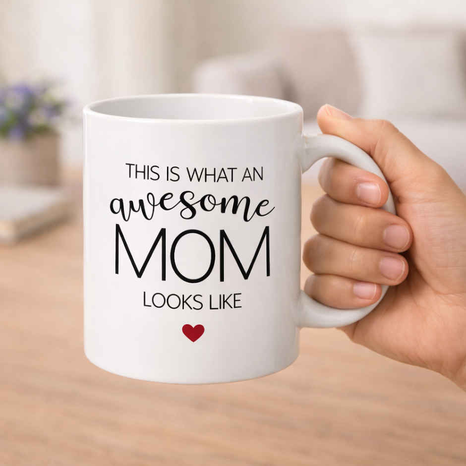 This Is What an Awesome Mom Looks Like Mug | Oggn