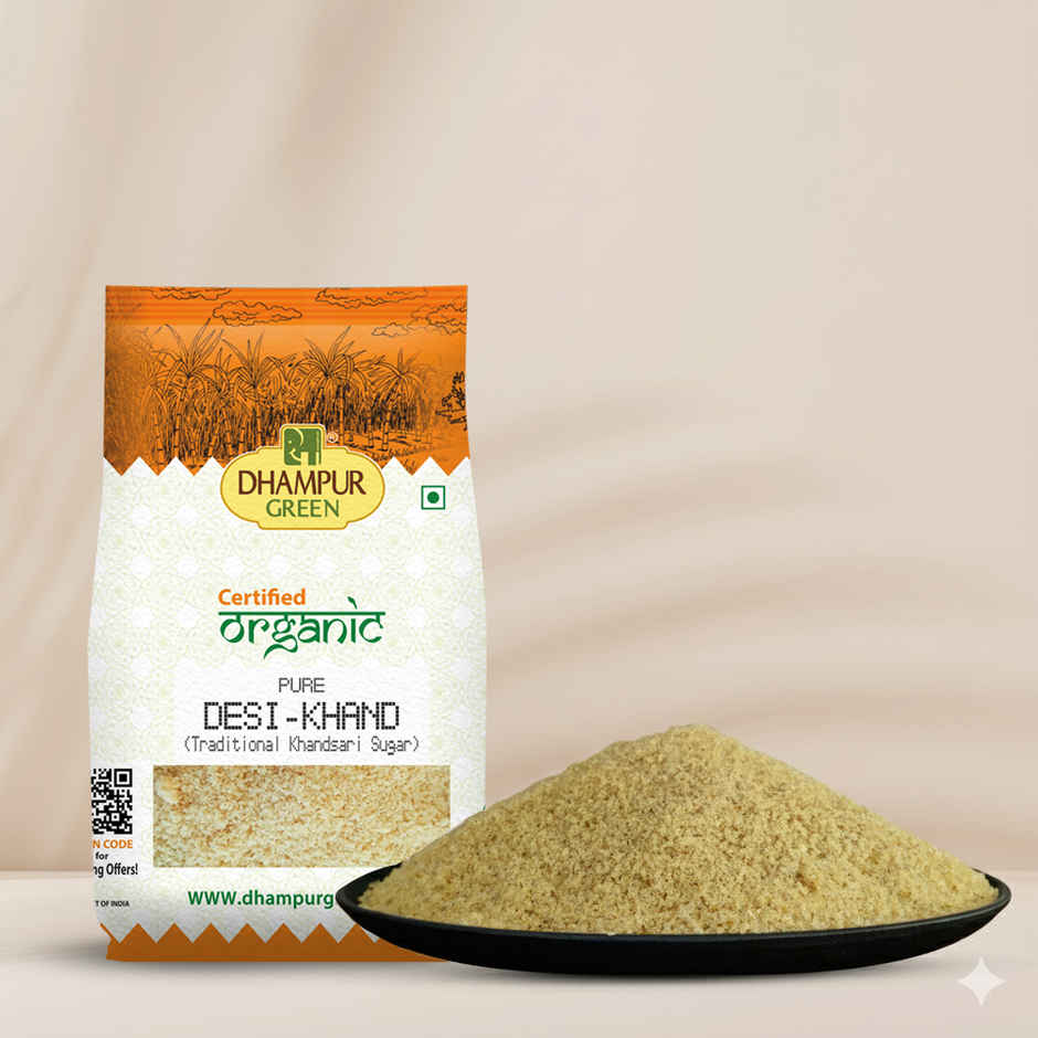 Dhampur Green Certified Organic Desi Khand
